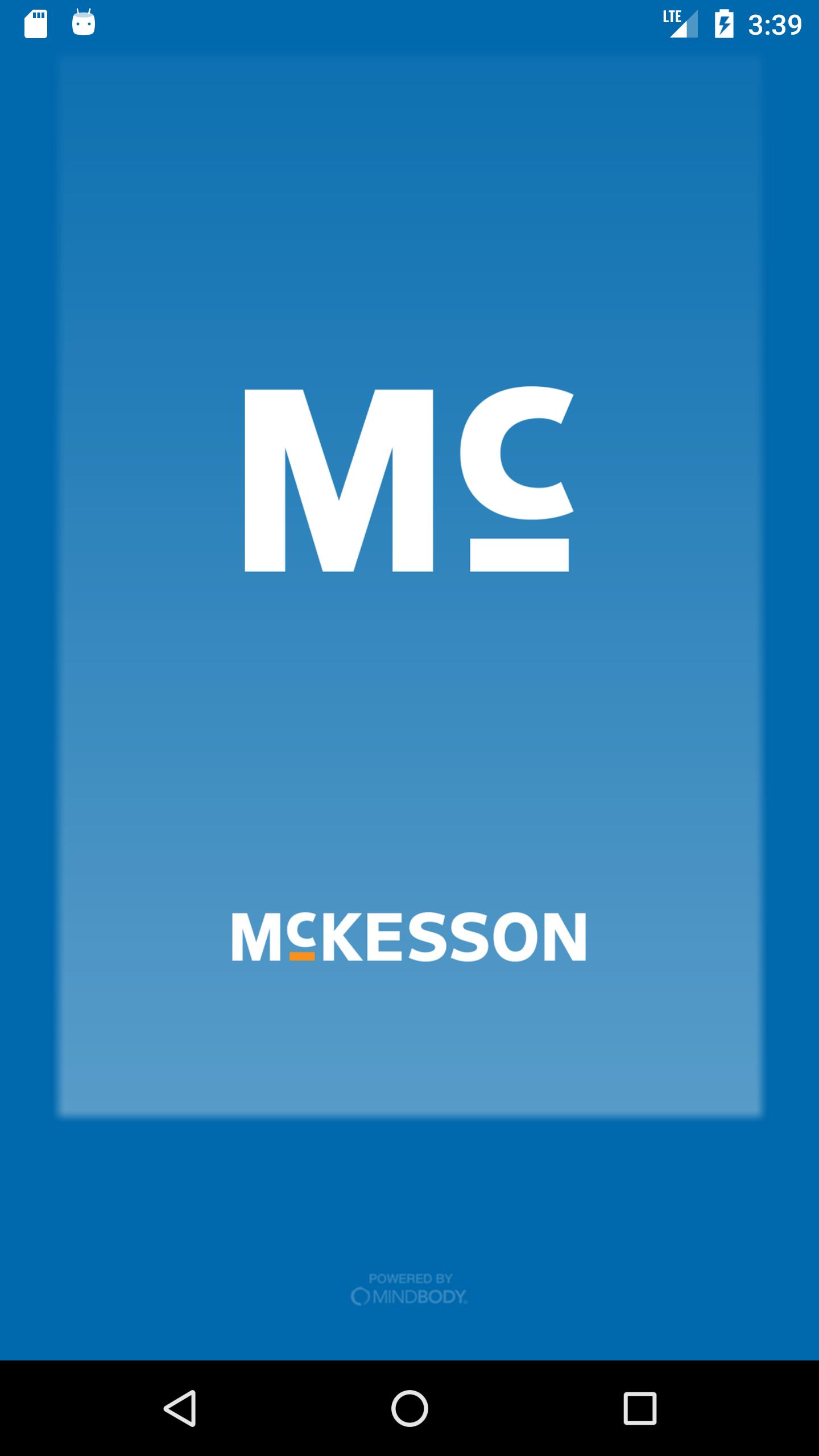 McKesson Fitness Center 4.3.3 Screenshot 1