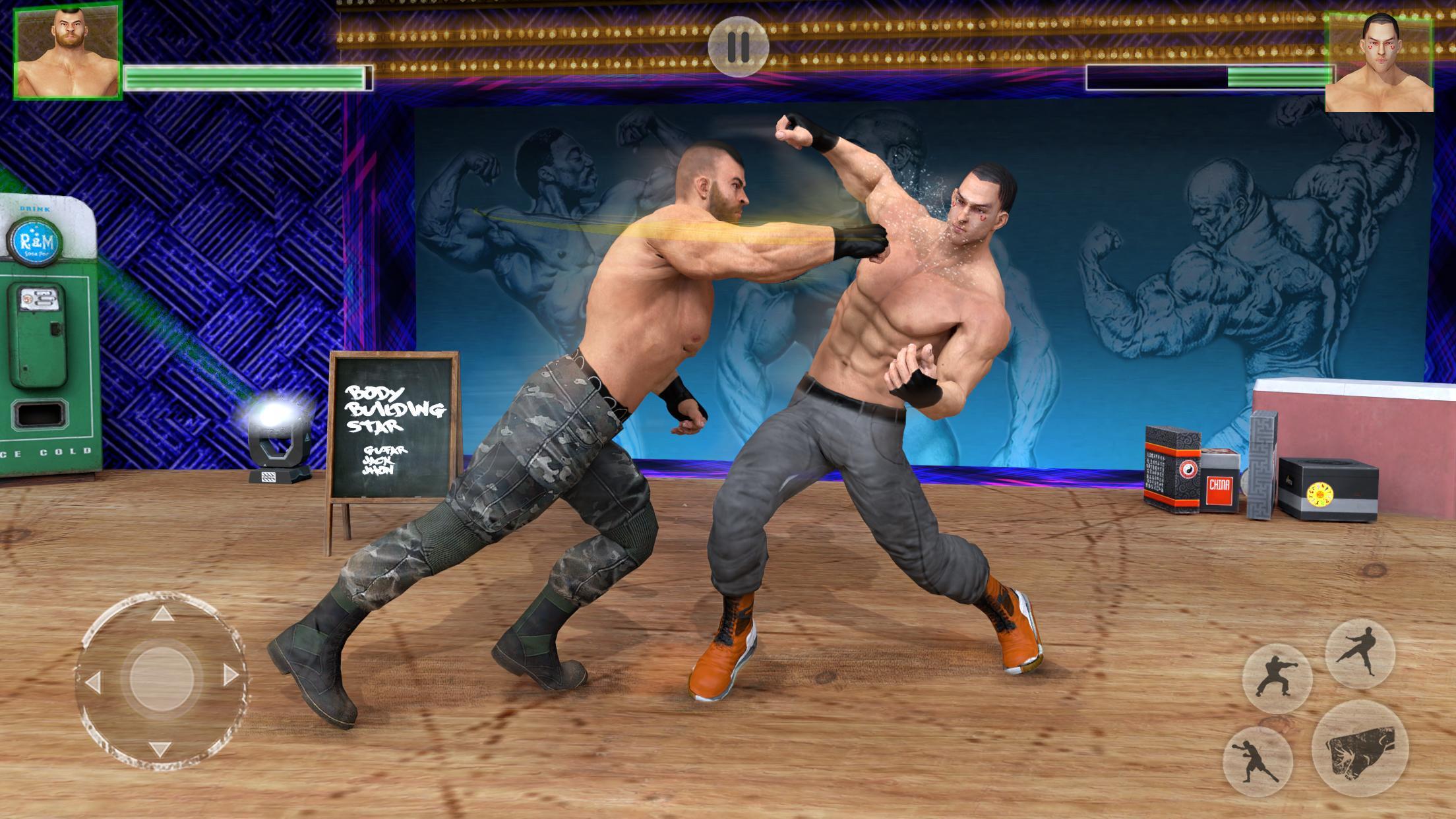 Bodybuilder Fighting Club 2019: Wrestling Games 1.1.4 Screenshot 2