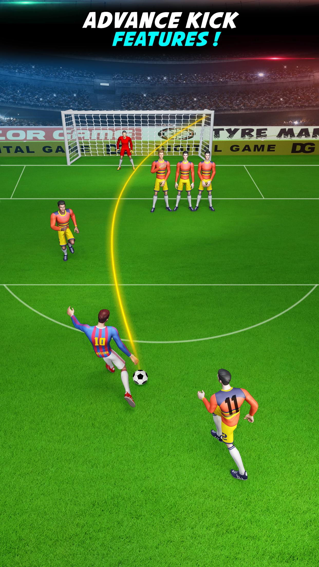 Football Kicks Strike Score: Soccer Games Hero 5.3 Screenshot 1
