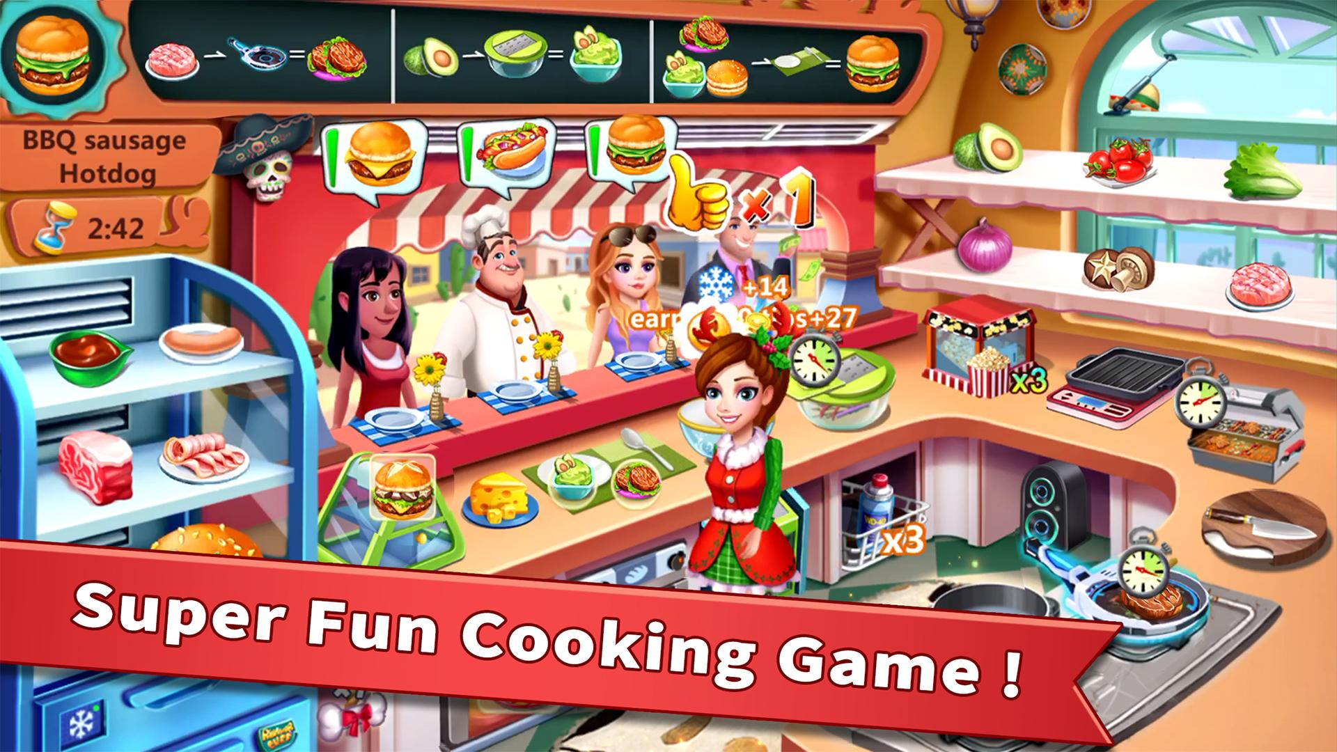 Rising Super Chef - Craze Restaurant Cooking Games 5.9.0 Screenshot 1