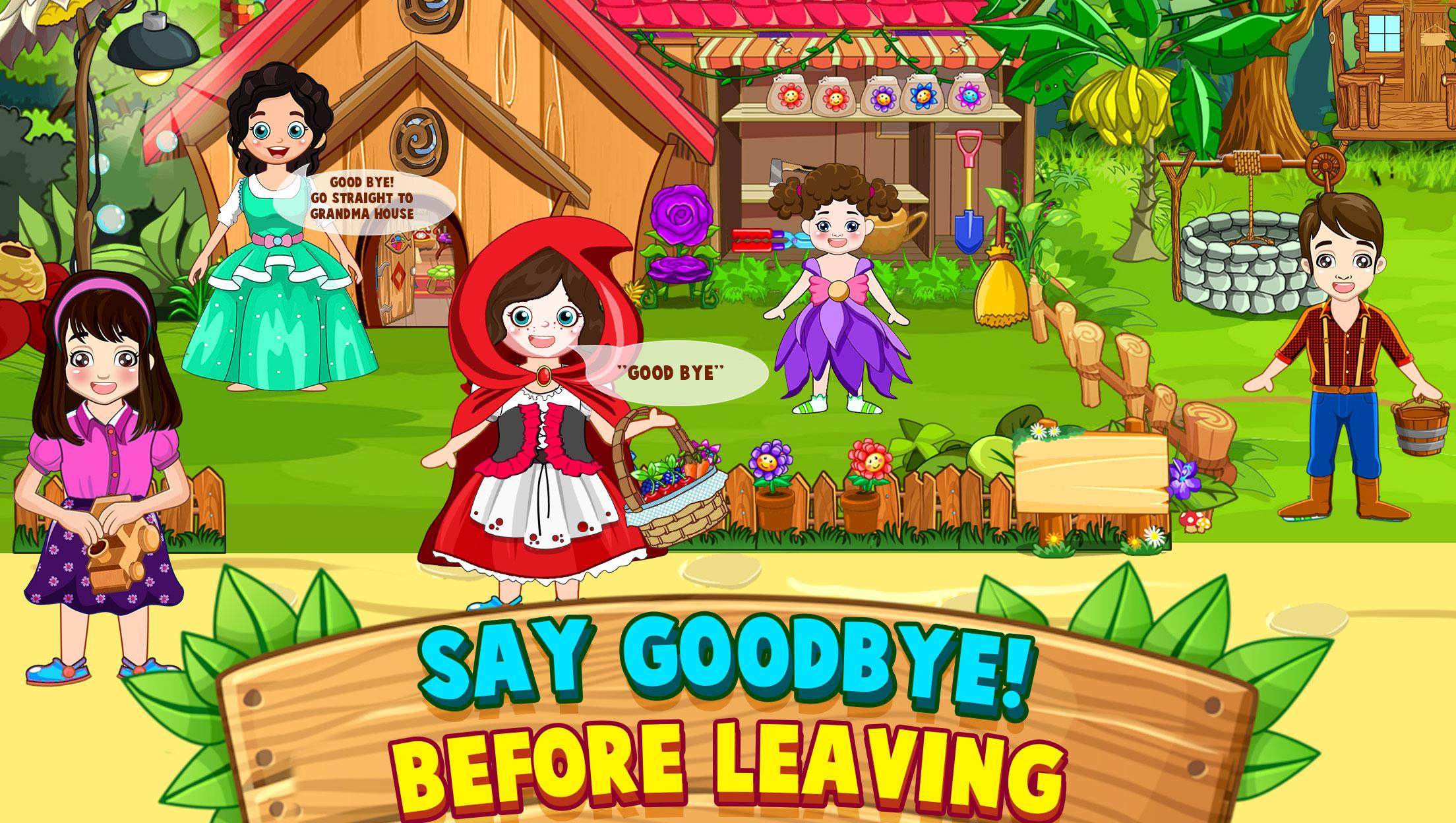 Mini Town: My Little Princess Red Riding Hood Game 4.0 Screenshot 3