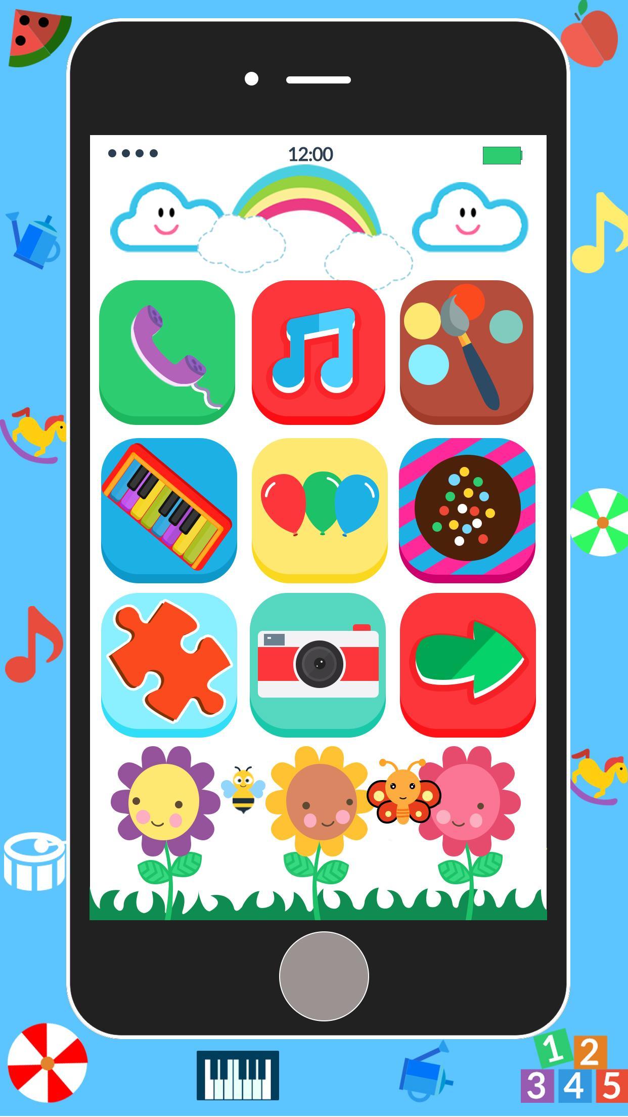 Baby Real Phone. Kids Game 1.19 Screenshot 1