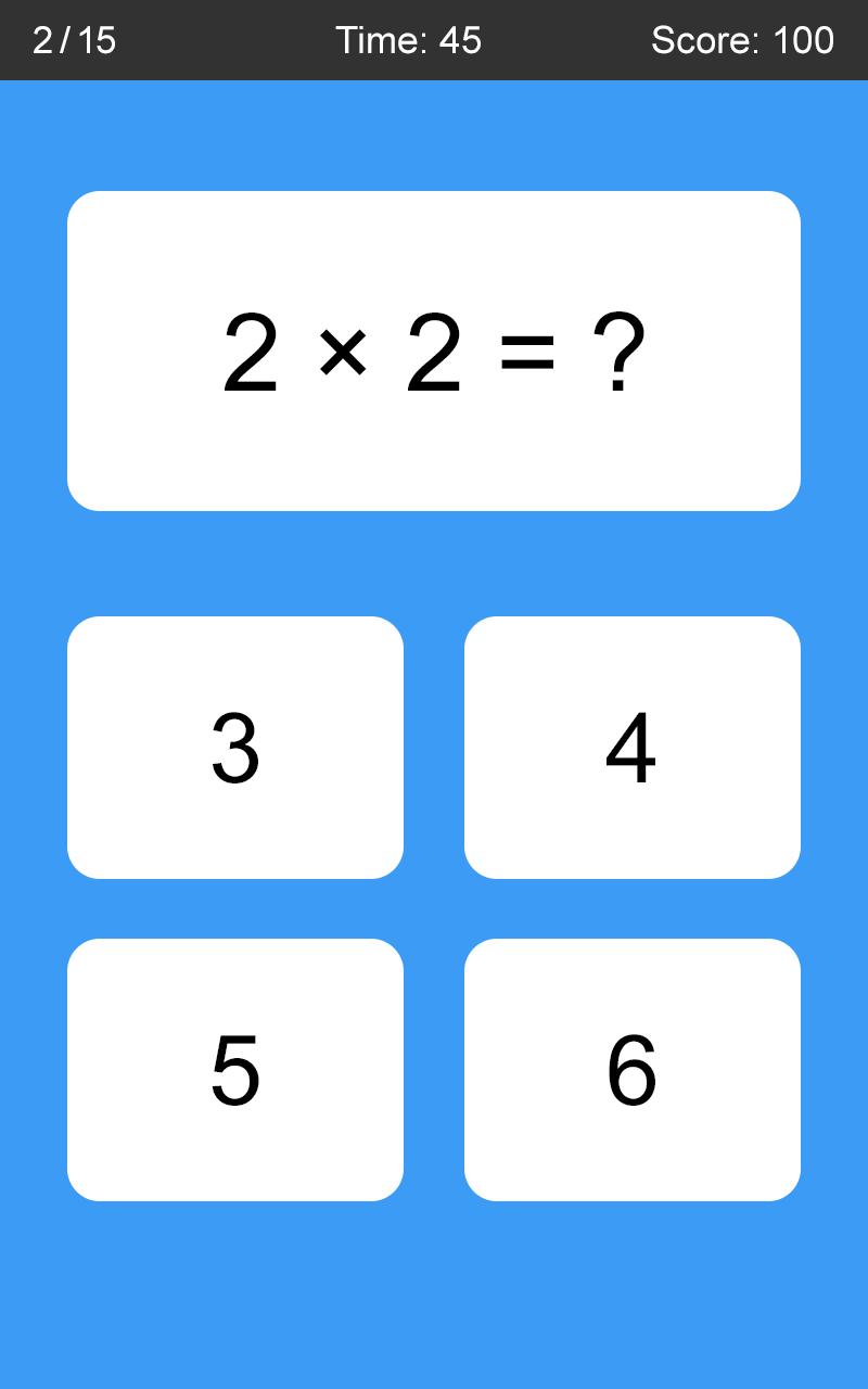 Math Game 1.9 Screenshot 3