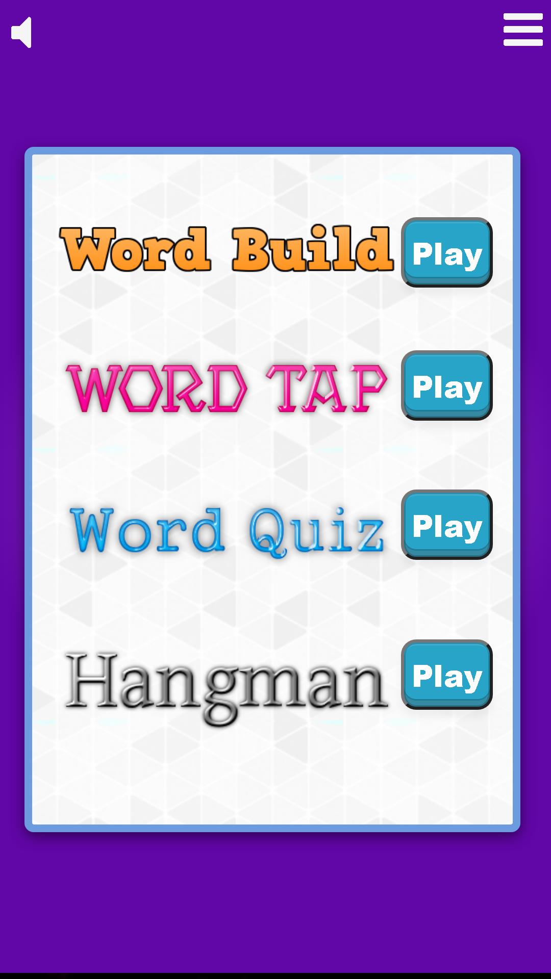 Word games collection All in one 1.1.84 Screenshot 1