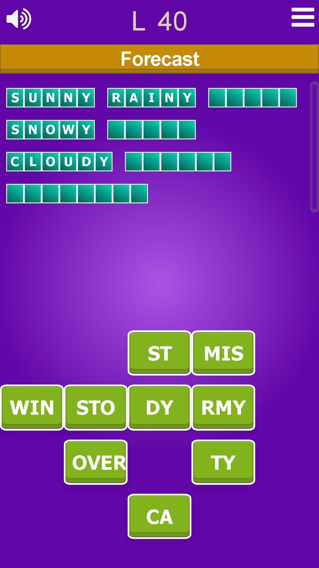 Word games collection All in one 1.1.84 Screenshot 3
