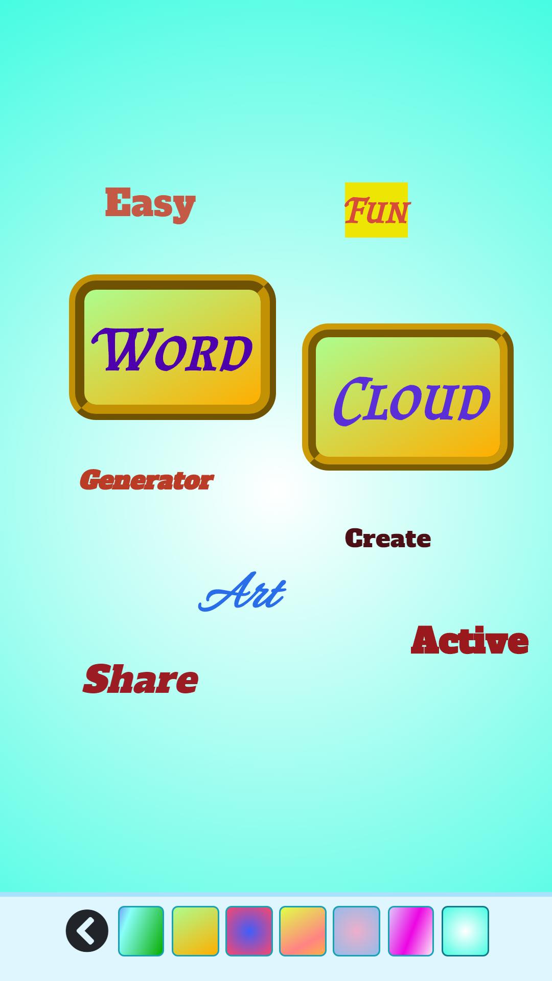 Word Cloud Easy Art Generator 1.0.33 Screenshot 8