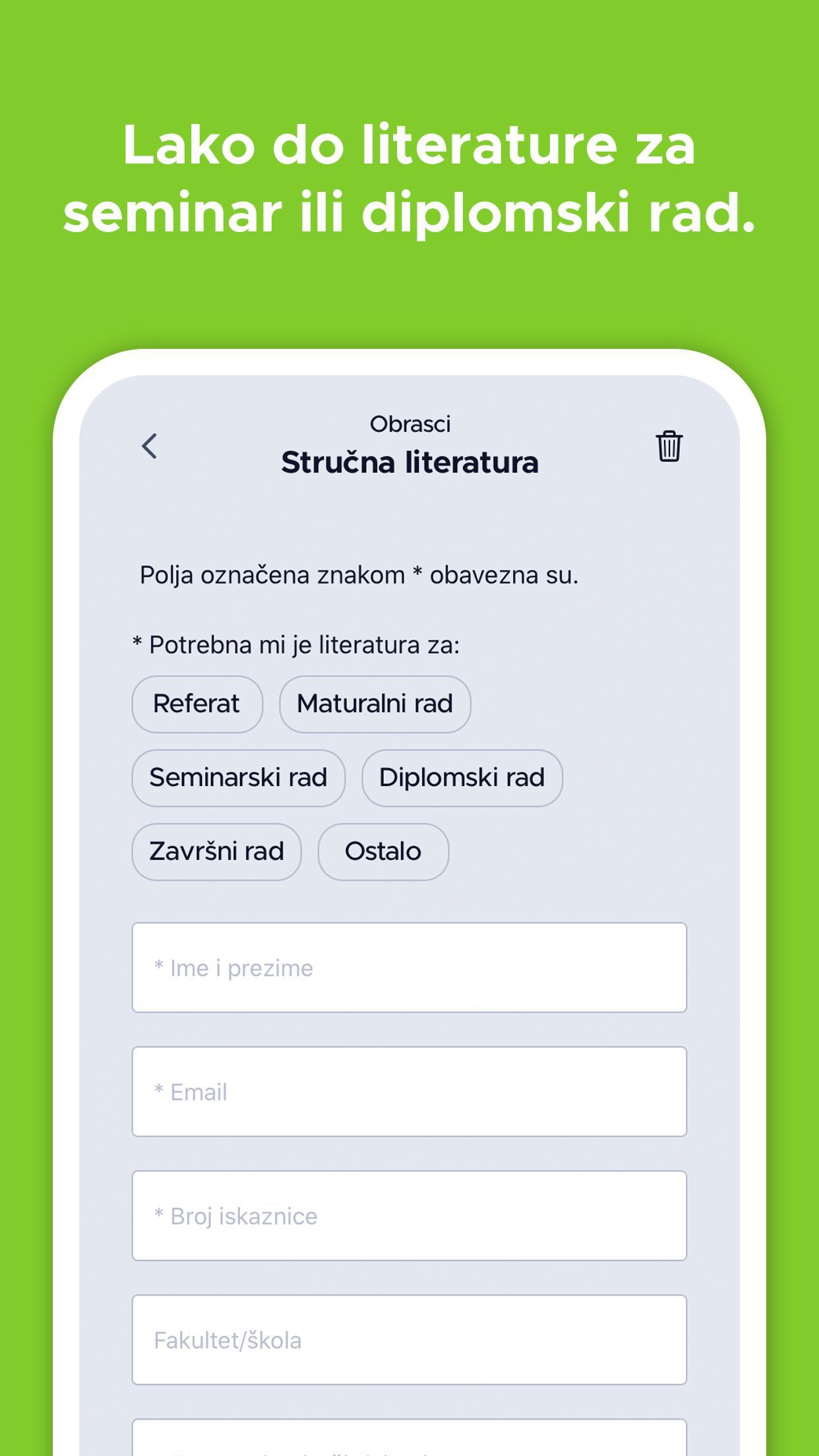 Gradska knjižnica i čitaonica Vinkovci 1.0.2 Screenshot 4