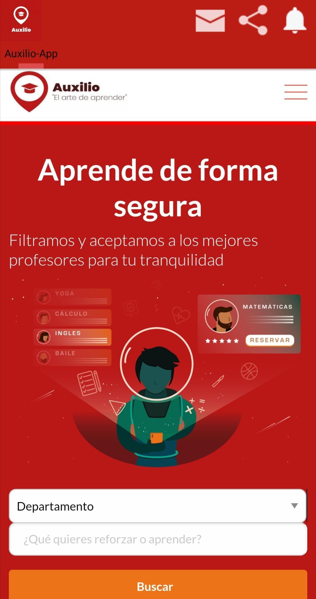 Auxilio-App 9.8 Screenshot 2