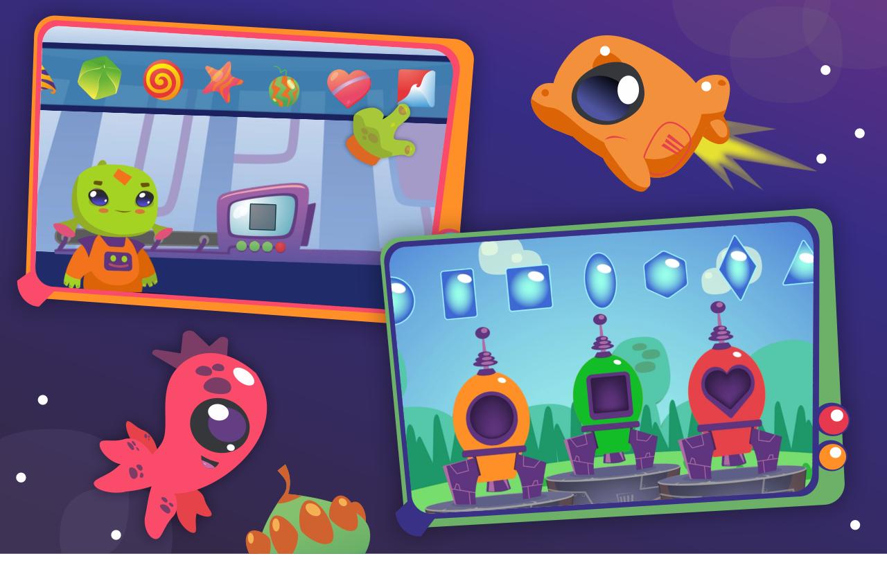 Aliens preschool learning games for toddlers 1.0.2 Screenshot 3