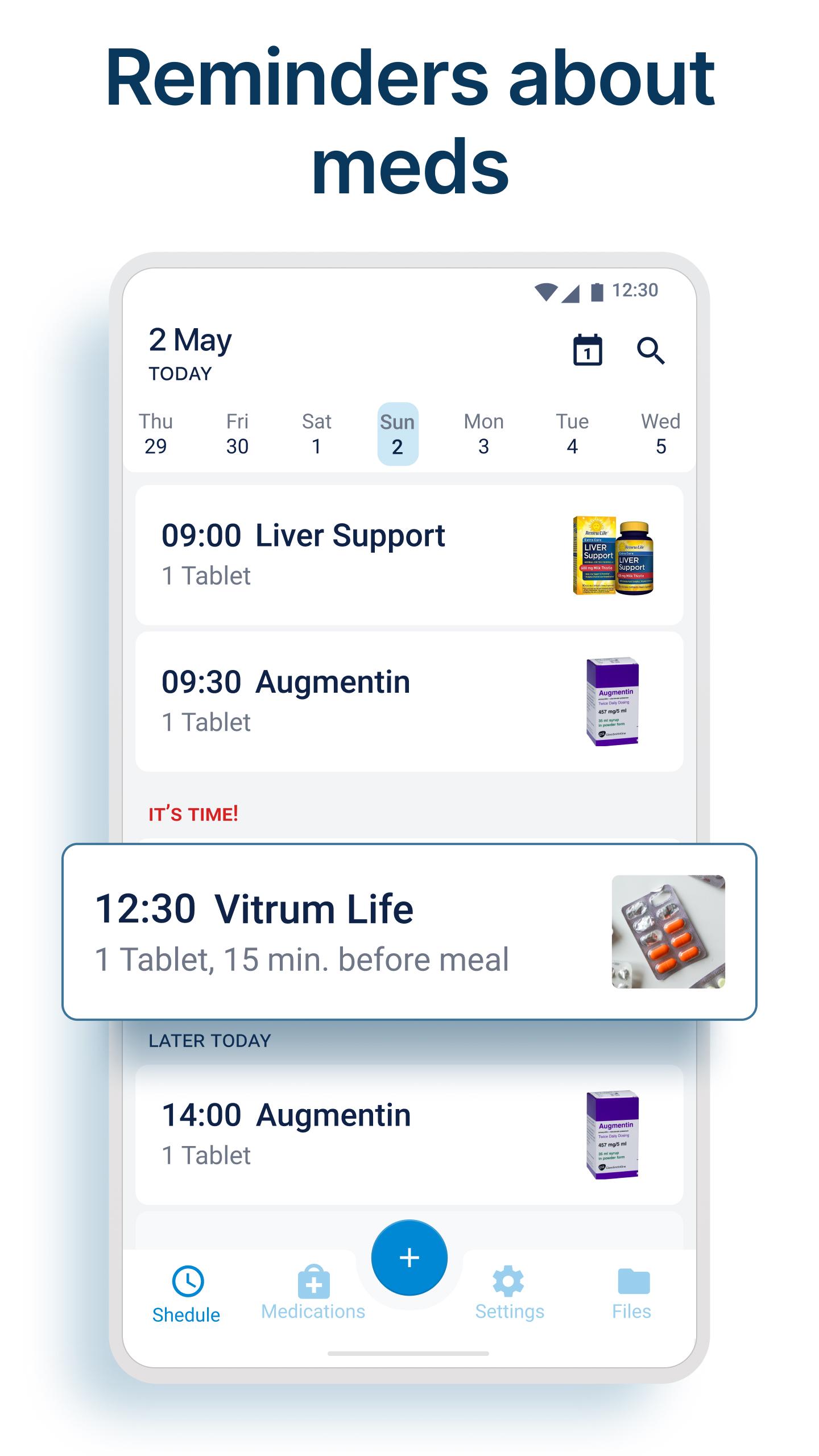 Pills Time Medication Tracker & Pill Reminder 3.3.1 Screenshot 2