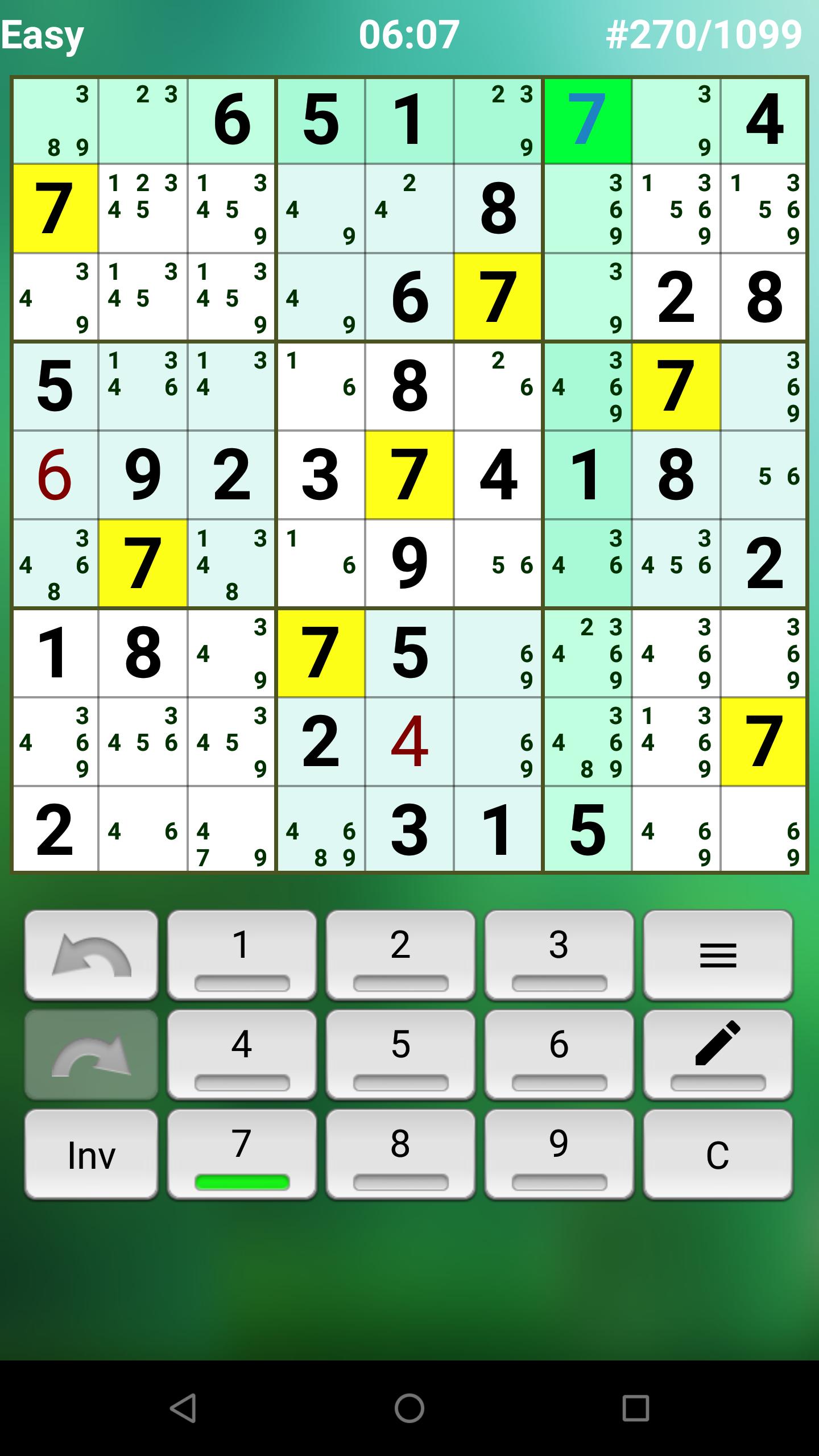 Sudoku offline 1.0.26.11 Screenshot 12