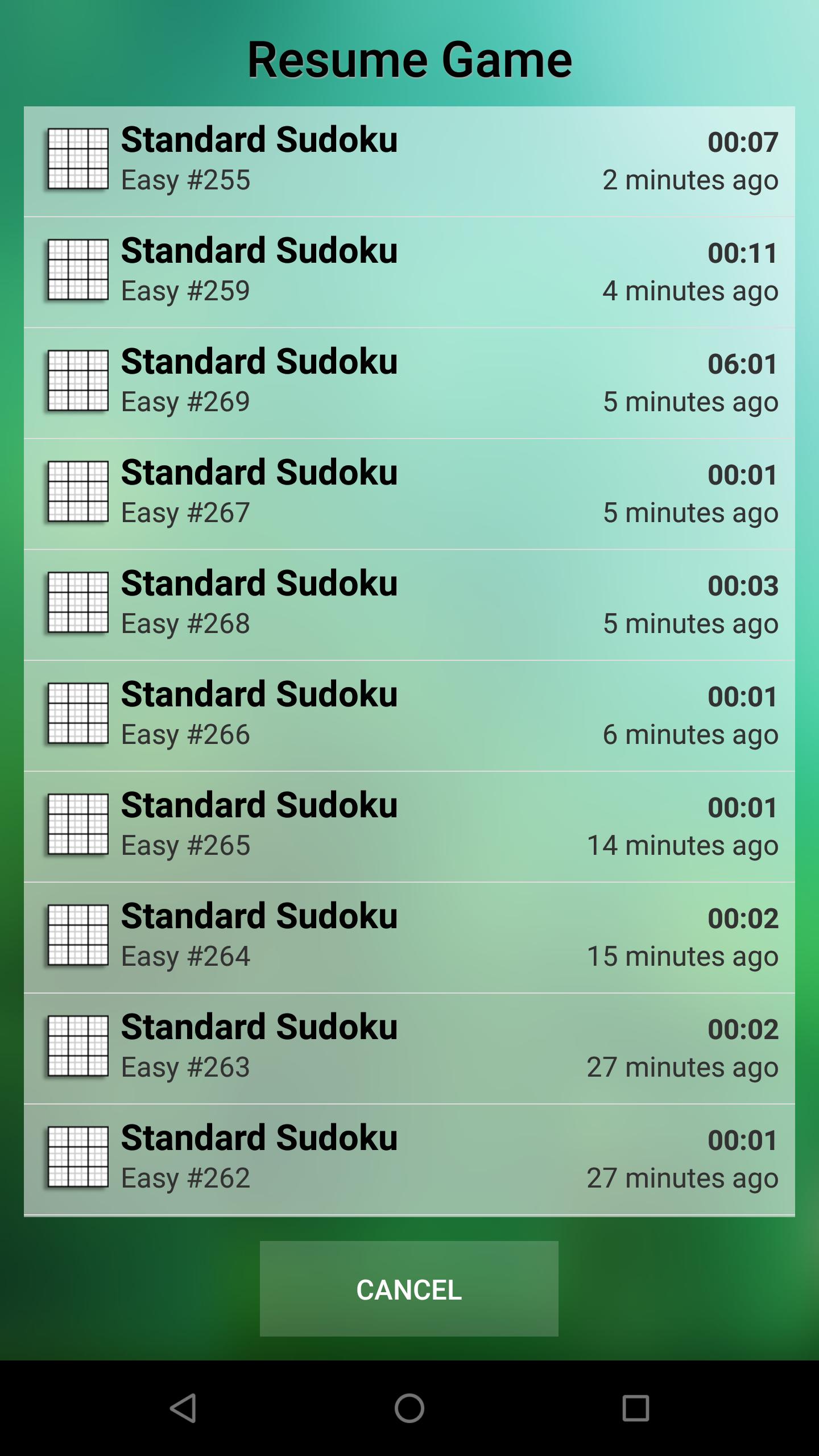 Sudoku offline 1.0.26.11 Screenshot 15