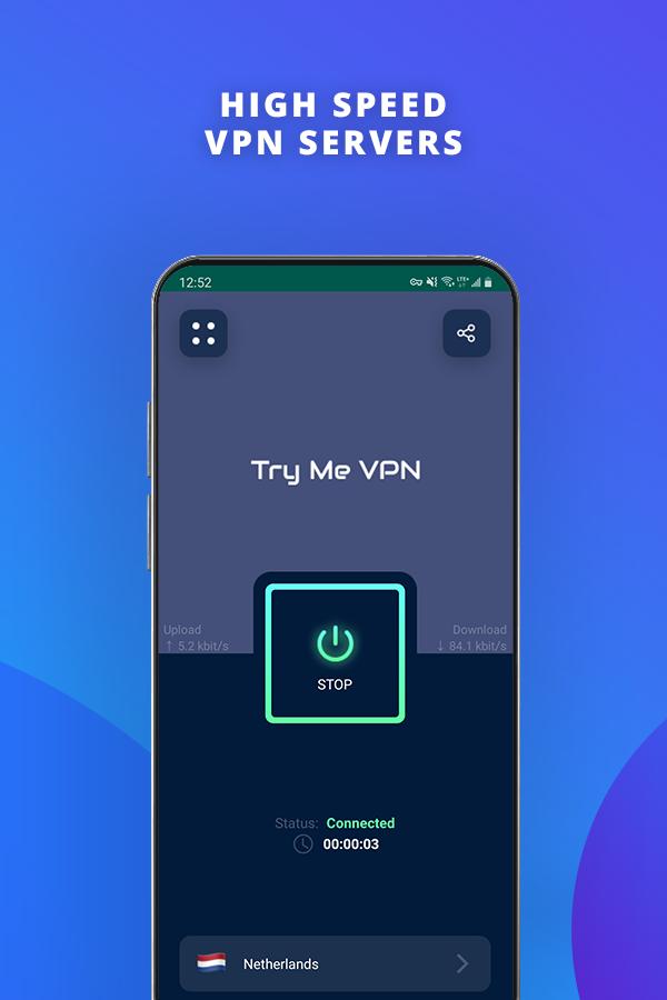 Tryme Free VPN - Private Fast & Secure VPN Proxy 1.1.87 Screenshot 3