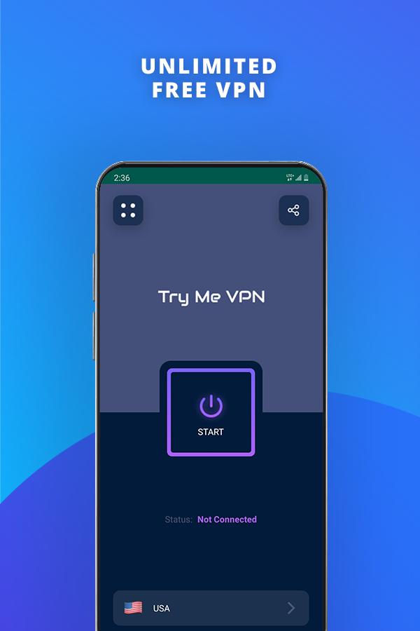 Tryme Free VPN - Private Fast & Secure VPN Proxy 1.1.87 Screenshot 5