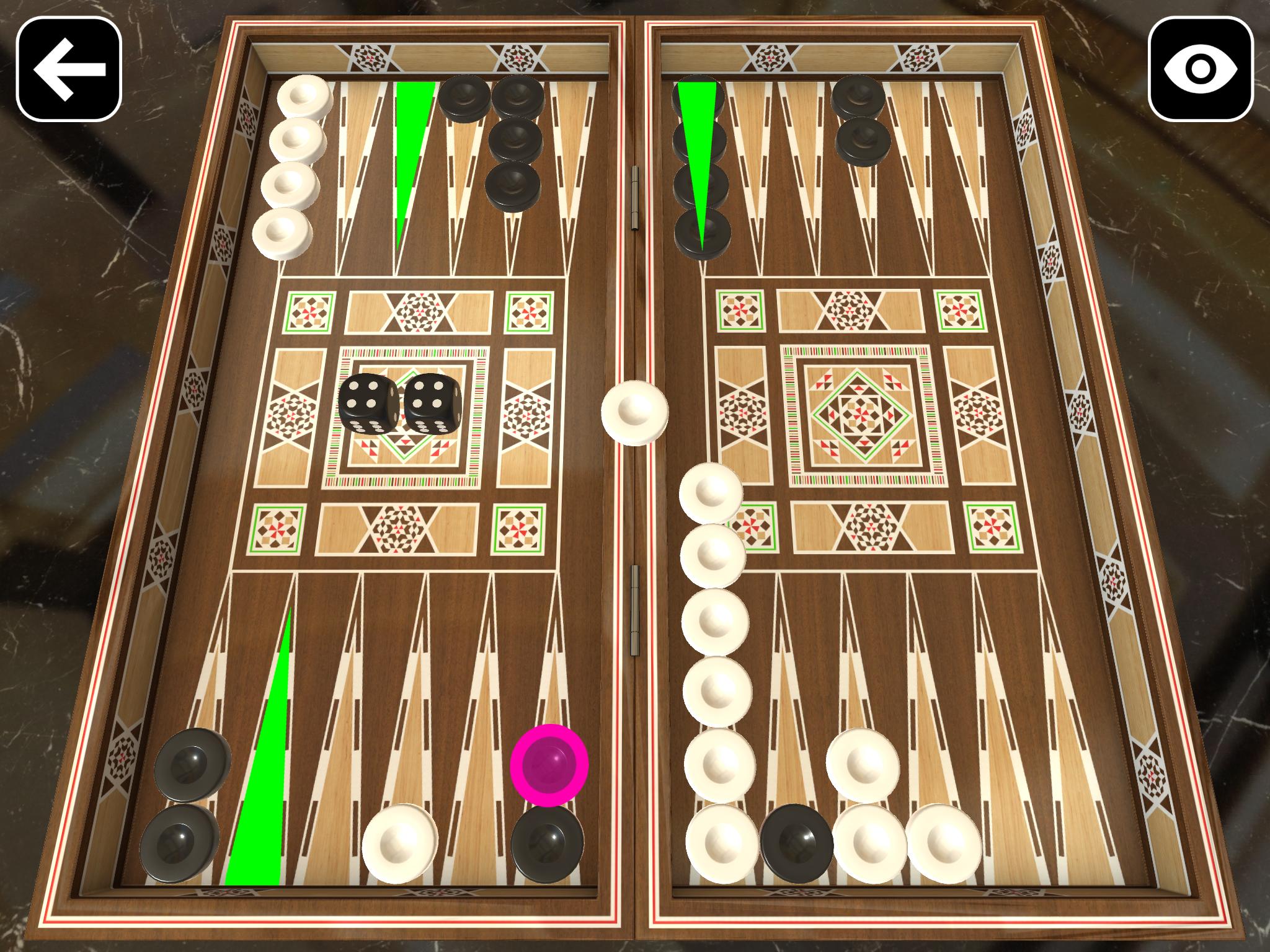 Original Backgammon 1.7 Screenshot 4