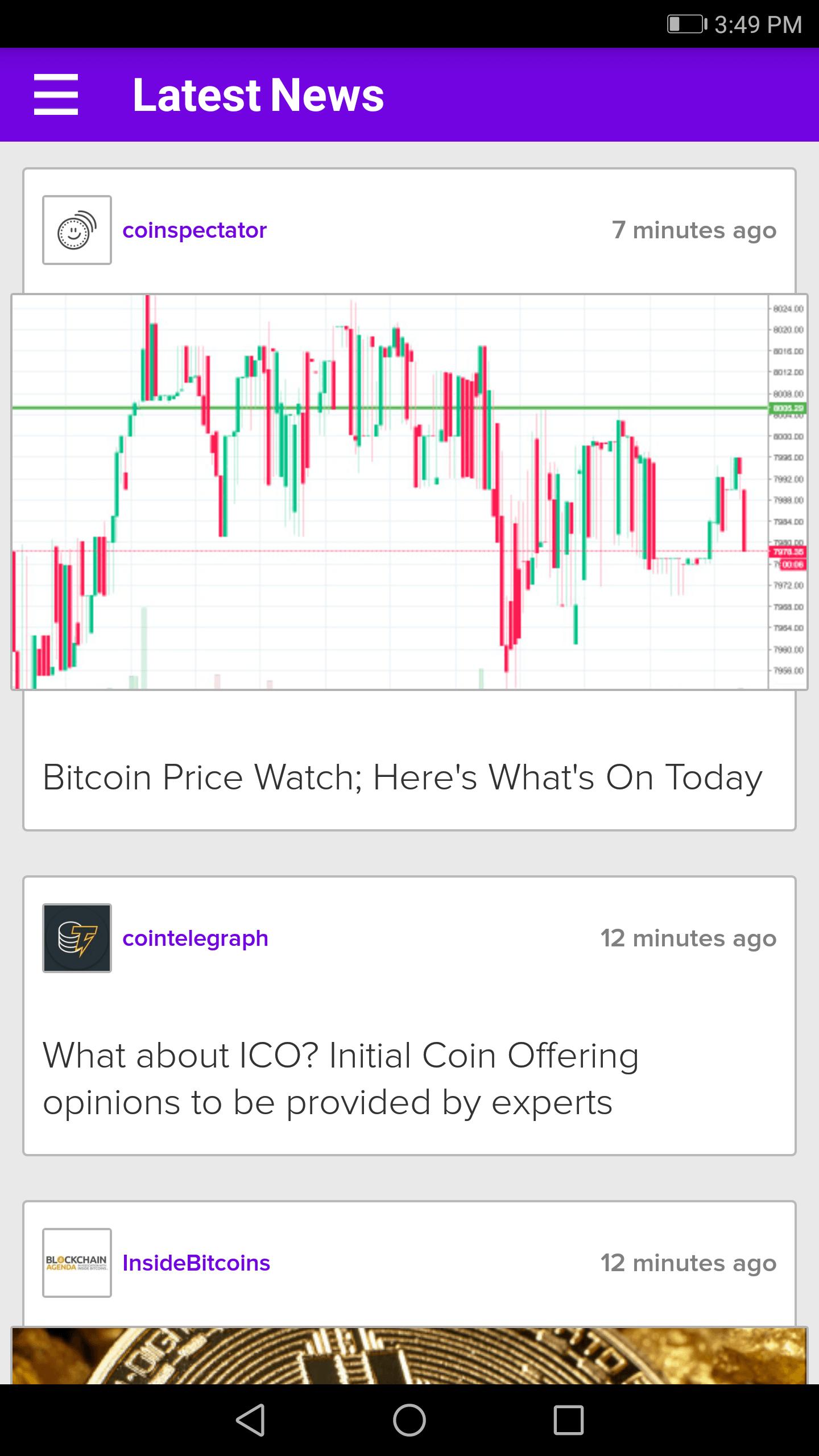Crypto News 2.0 Screenshot 1