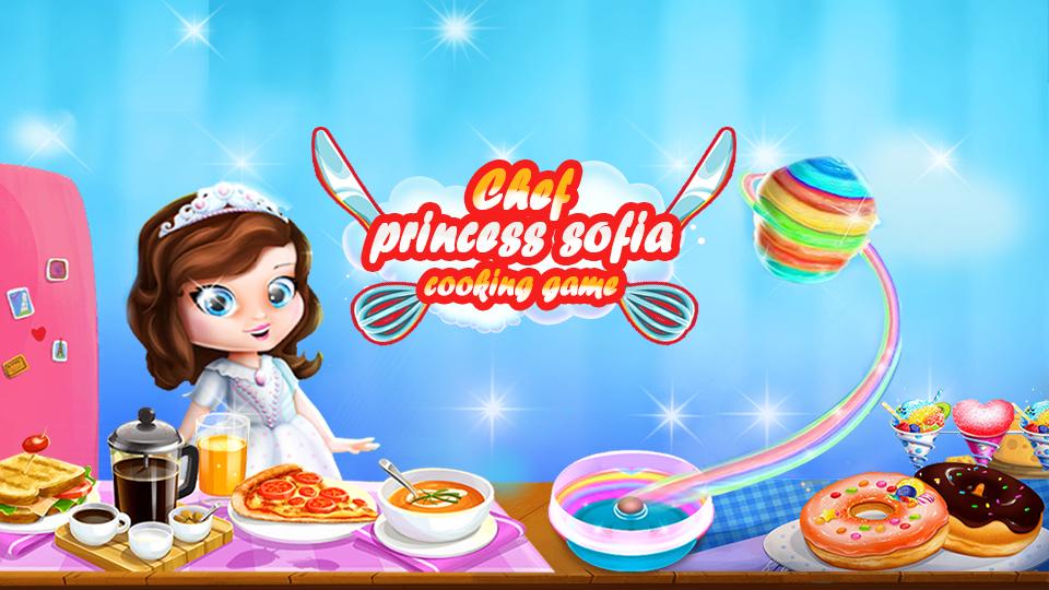 👩🍳 Princess sofia : Cooking Games for Girls 1.0 Screenshot 1