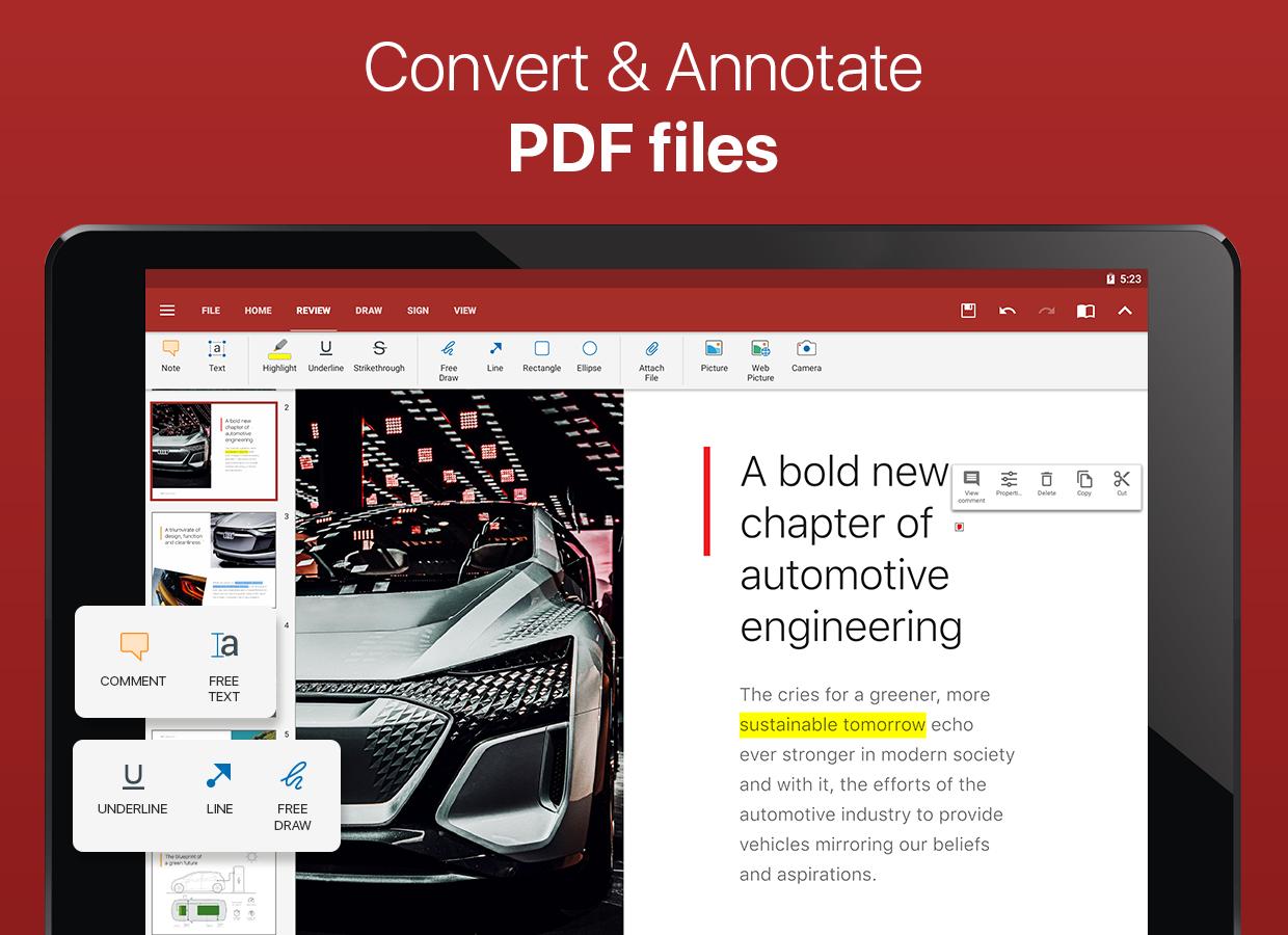 OfficeSuite Office, PDF, Word, Excel, PowerPoint 10.23.32478 Screenshot 18