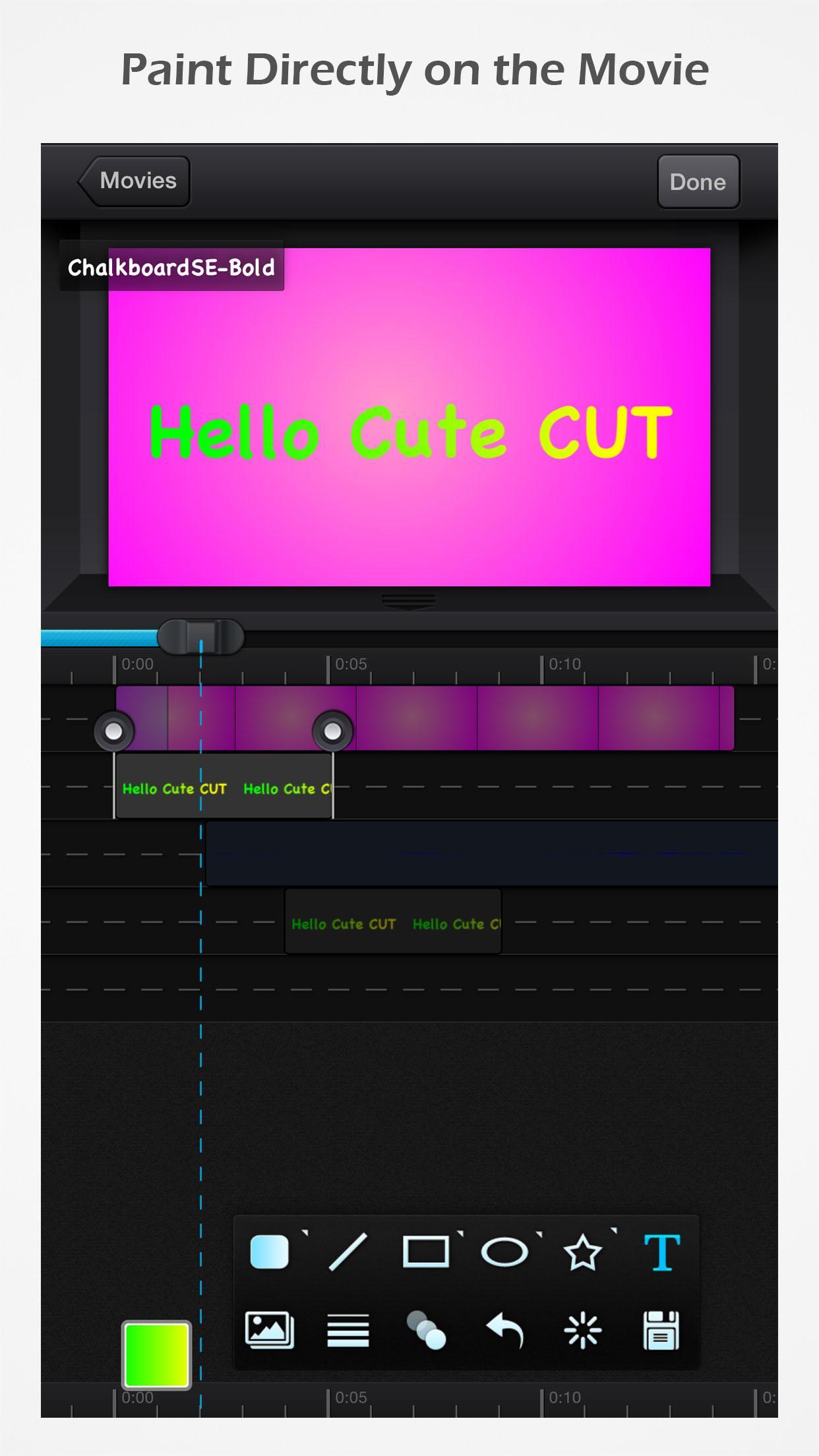 Cute CUT Video Editor & Movie Maker 1.8.8 Screenshot 2