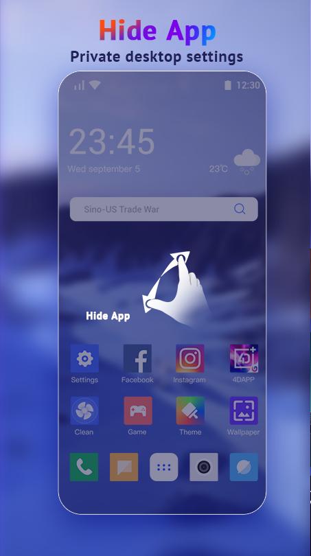 U Launcher Lite New 3D Launcher 2020, Hide apps 2.2.32 Screenshot 5