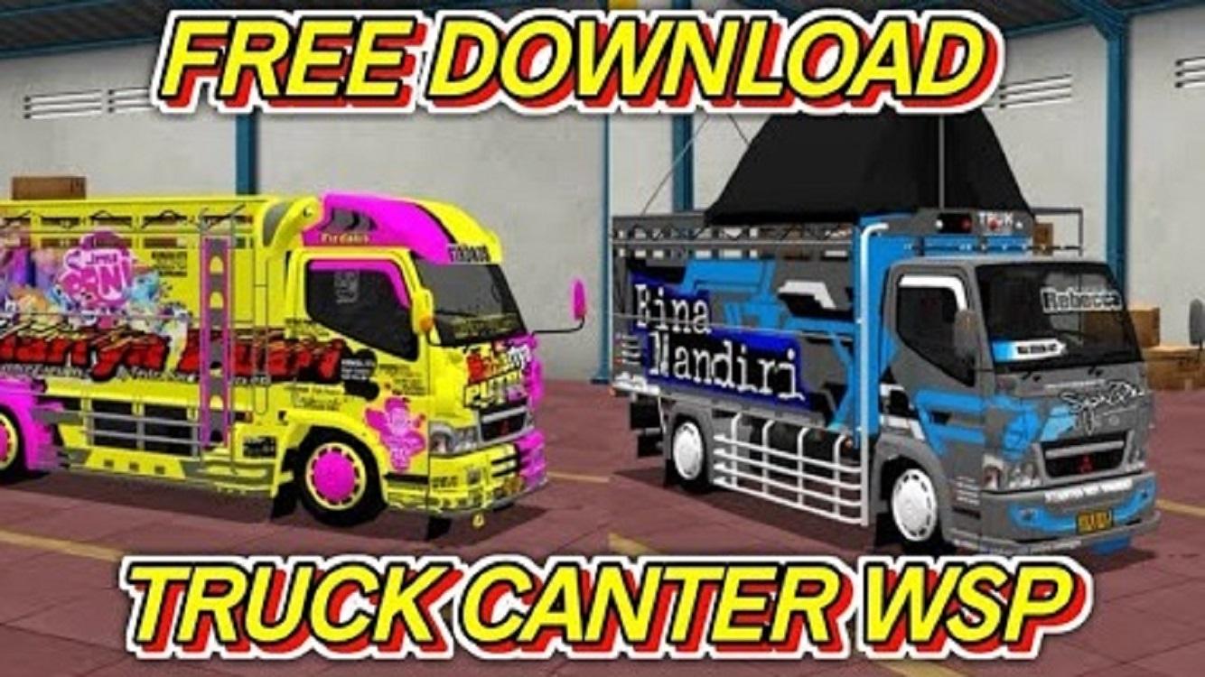 Spesial Mod Bussid Truck Canter Full Variasi 1.0 Screenshot 1