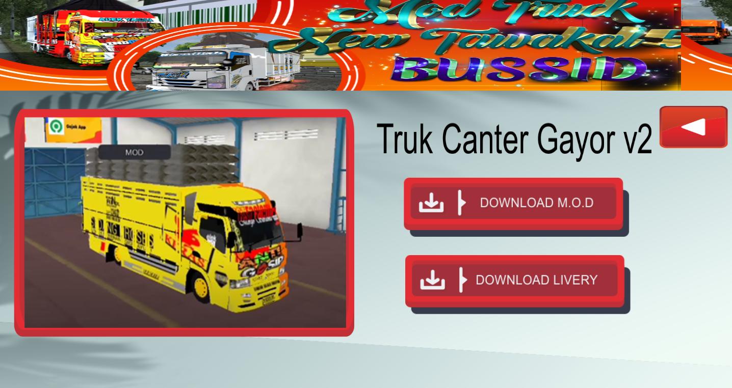 Mod Bussid Truk New Tawakal 5 1.0 Screenshot 2