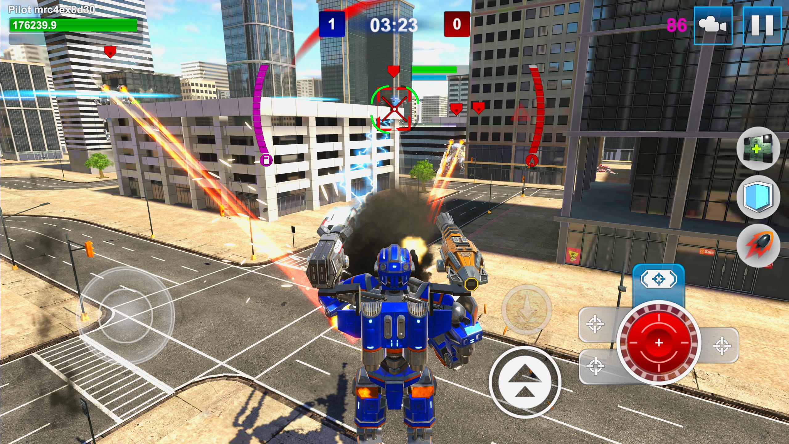 Mech Wars Multiplayer Robots Battle 1.414 Screenshot 11