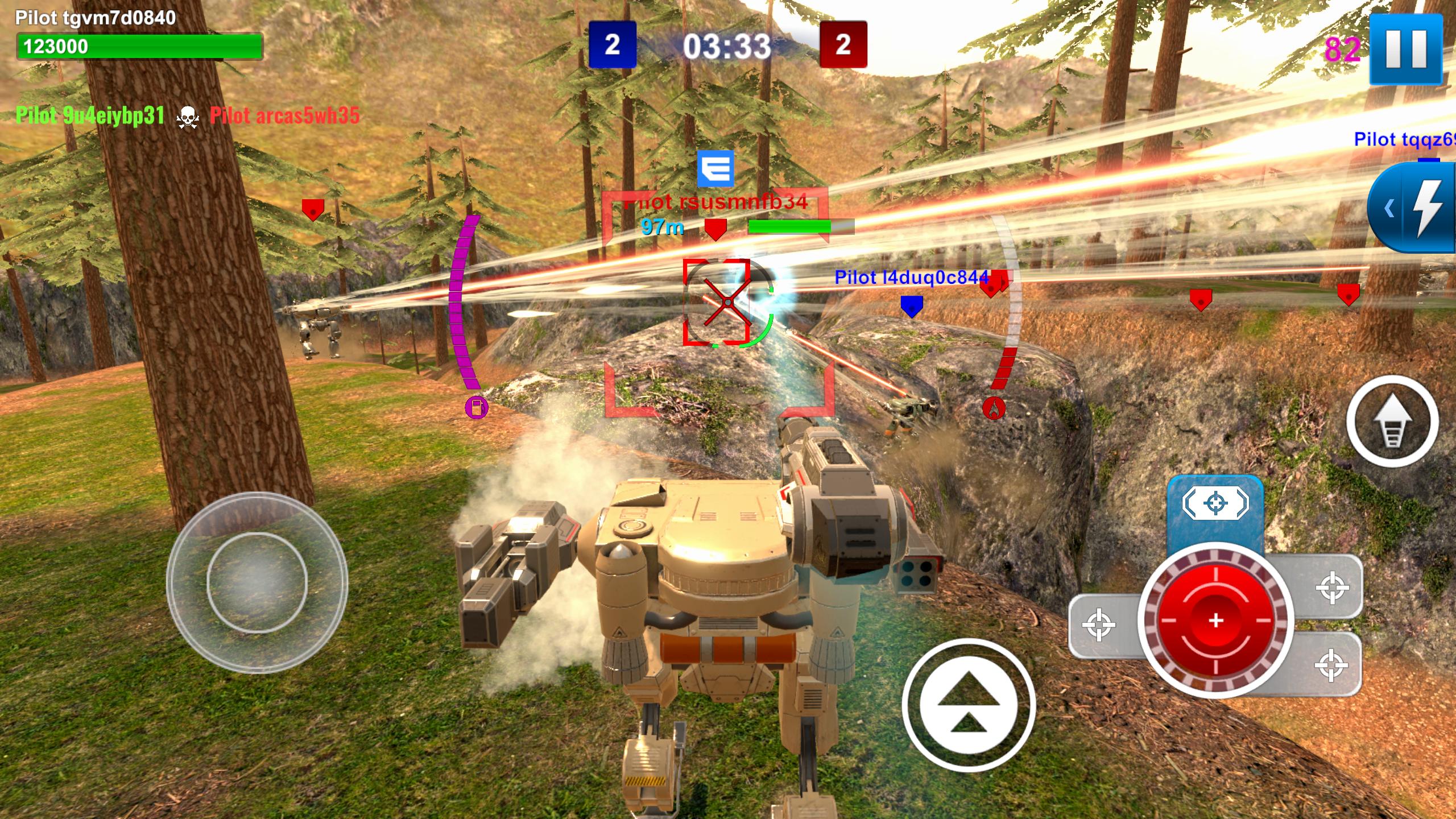 Mech Wars Multiplayer Robots Battle 1.414 Screenshot 7