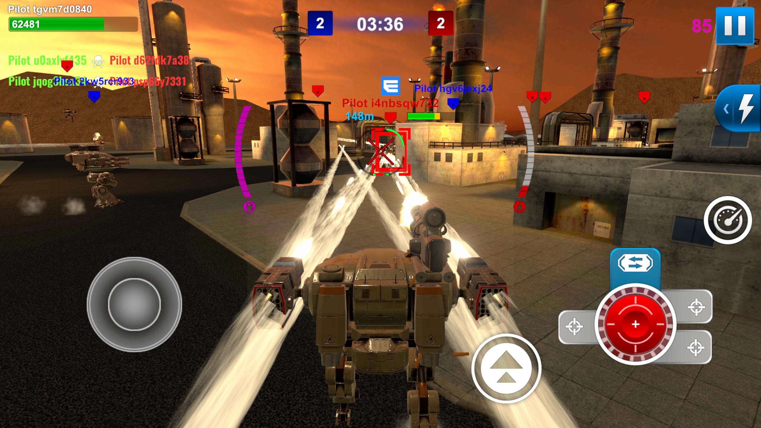 Mech Wars Multiplayer Robots Battle 1.414 Screenshot 8