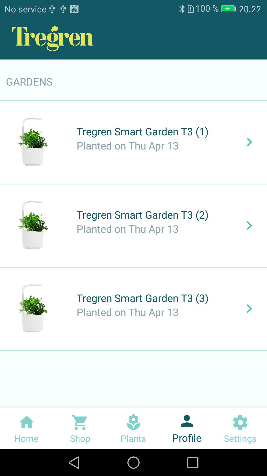 Tregren SmartGardener 7.6.0 Screenshot 1