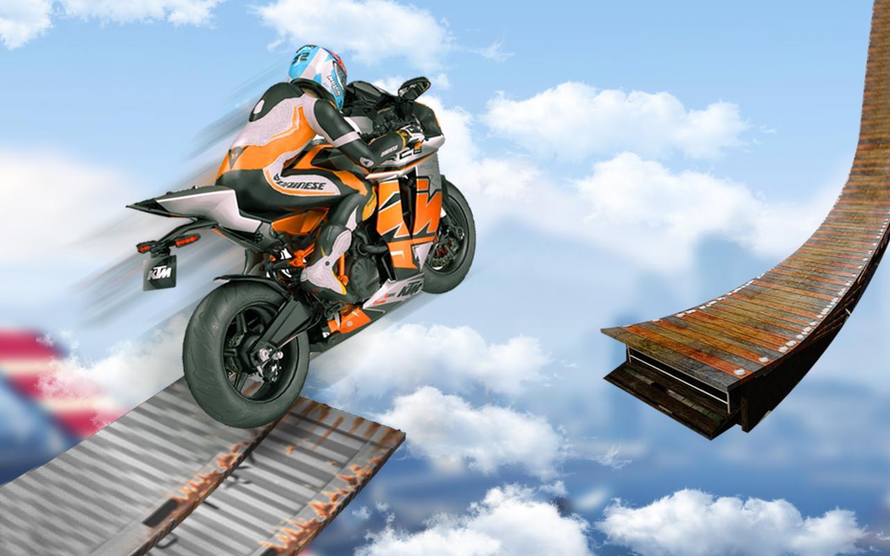 Bike Impossible Tracks Race: 3D Motorcycle Stunts 2.0.9 Screenshot 1
