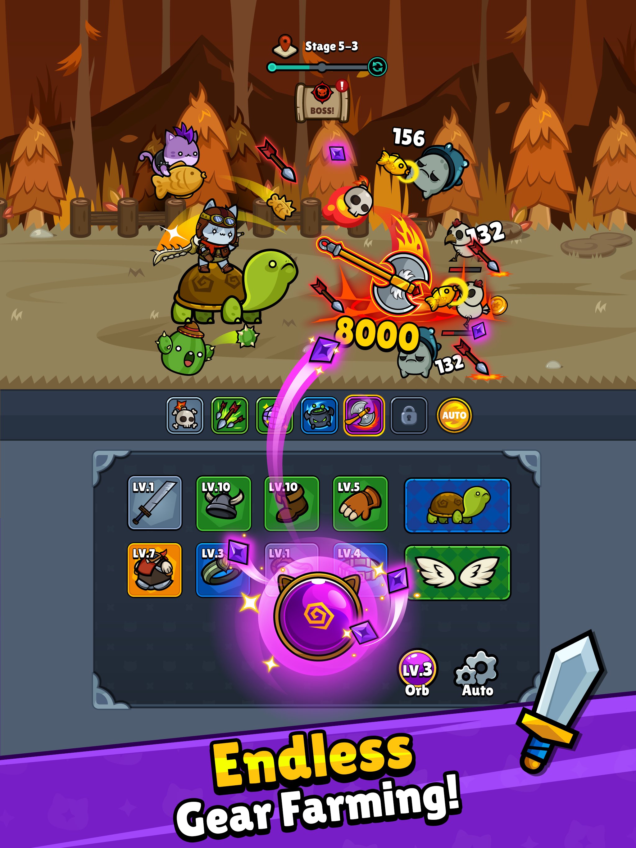 Meow Knights: Idle RPG 1.2.2 Screenshot 11