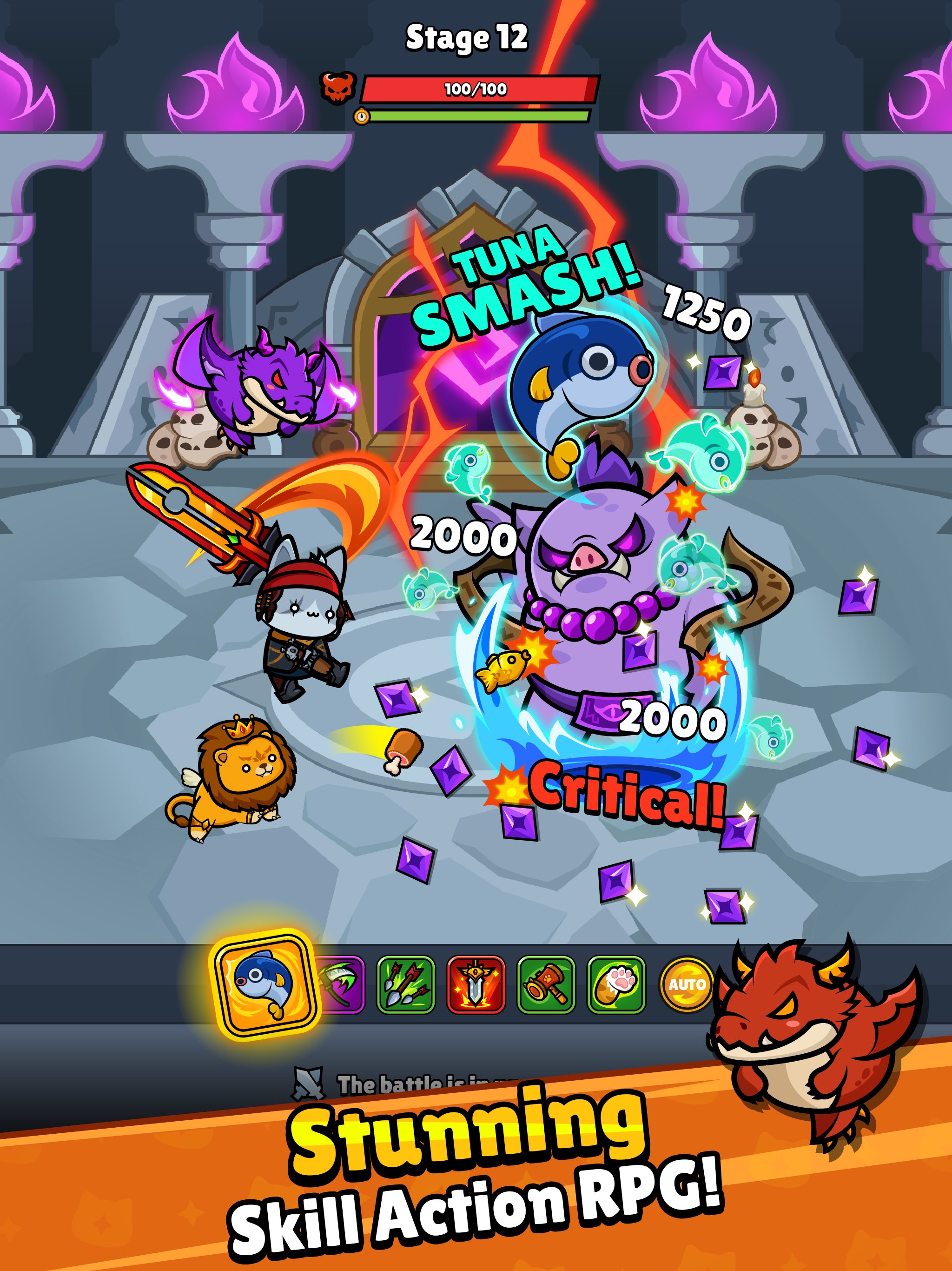 Meow Knights: Idle RPG 1.2.2 Screenshot 22
