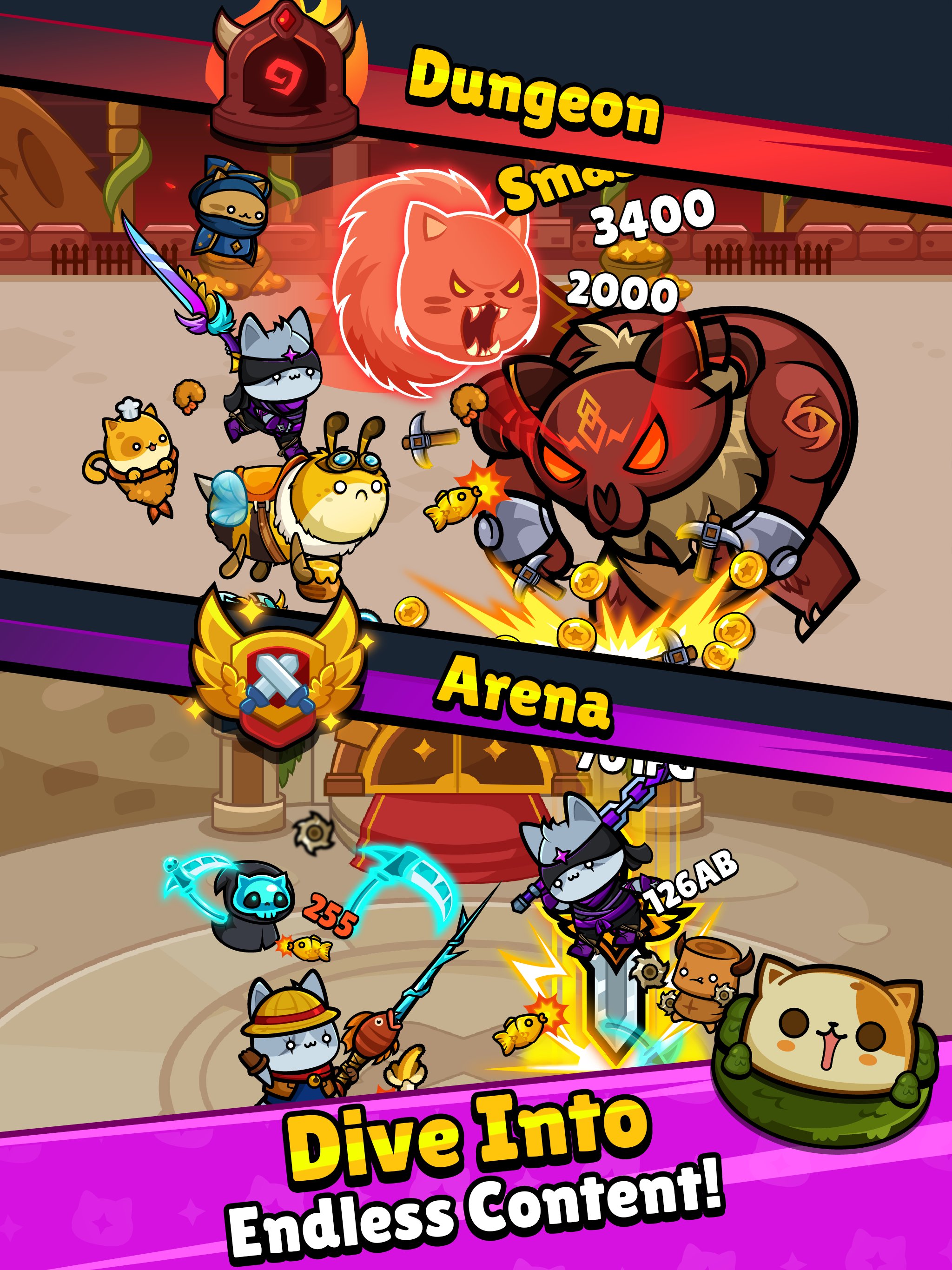 Meow Knights: Idle RPG 1.2.2 Screenshot 24