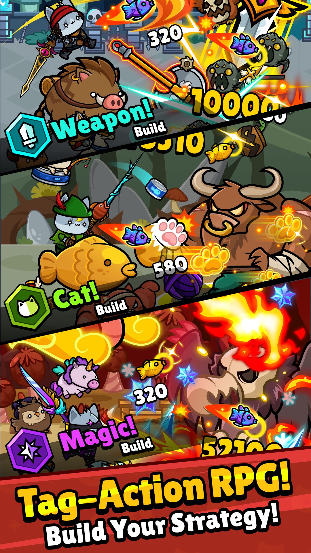 Meow Knights: Idle RPG 1.2.2 Screenshot 4