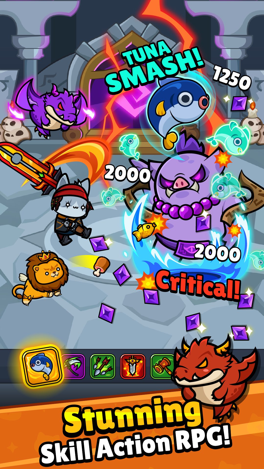 Meow Knights: Idle RPG 1.2.2 Screenshot 6