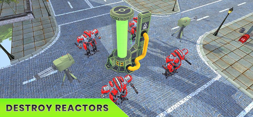 Multi Car Robot Transformer 3D Fight Game 8 Screenshot 14