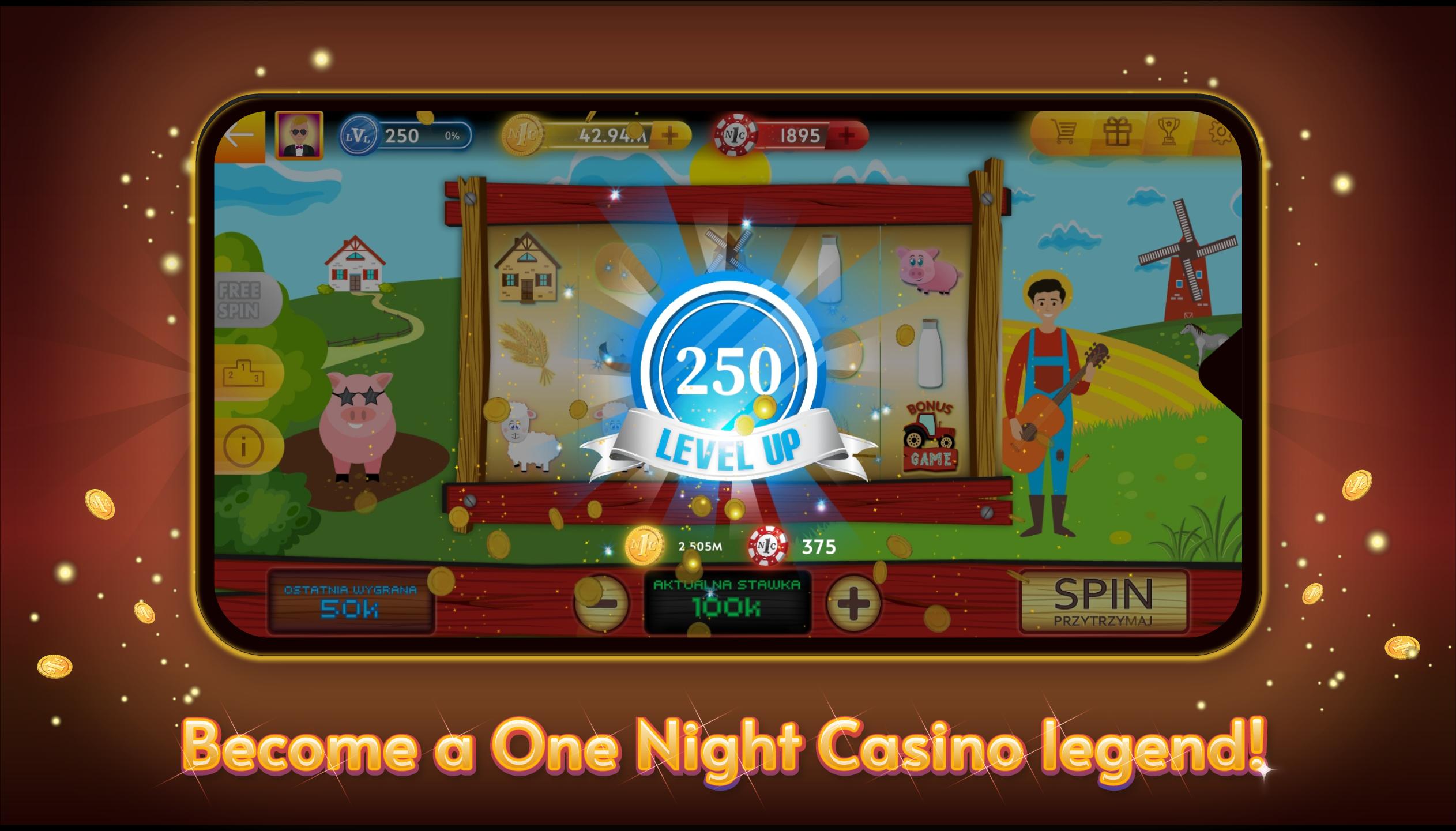 One Night Casino Slots, Roulette 2.5.5001 Screenshot 1