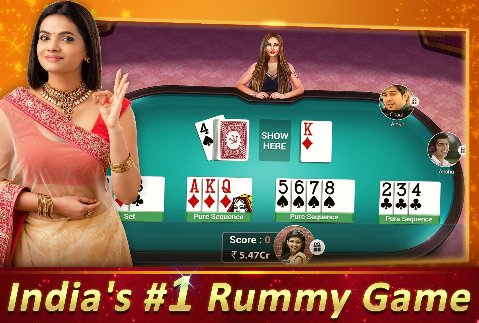 Rummy Gold 13 Card Indian Rummy Card Game Online 5.65 Screenshot 2