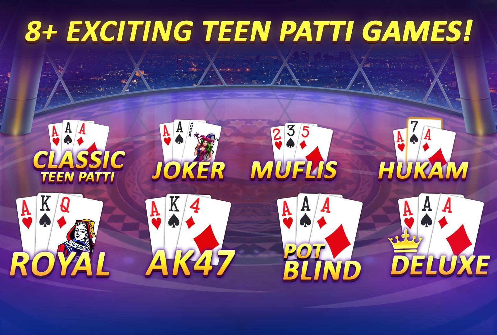 Teen Patti Gold 3 Patti, Rummy, Poker Card Game 5.61 Screenshot 4