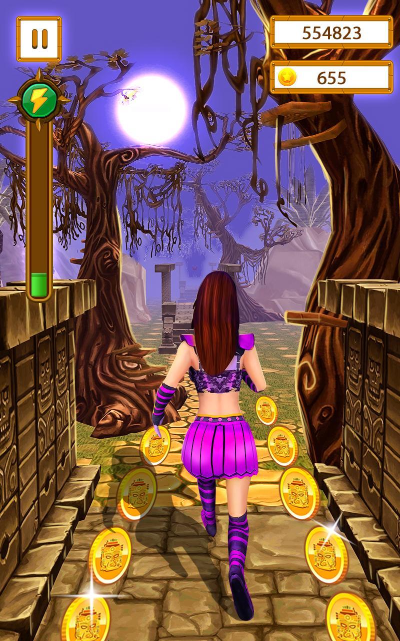 Scary Temple Final Run Lost Princess Running Game 2.9 Screenshot 1