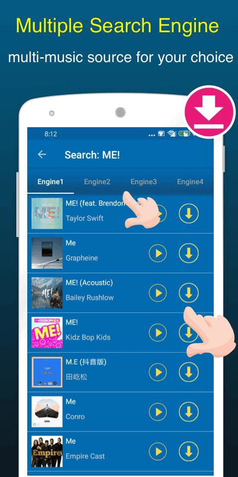 Free Music Downloader + Mp3 Music Download Songs 1.1.0 Screenshot 3