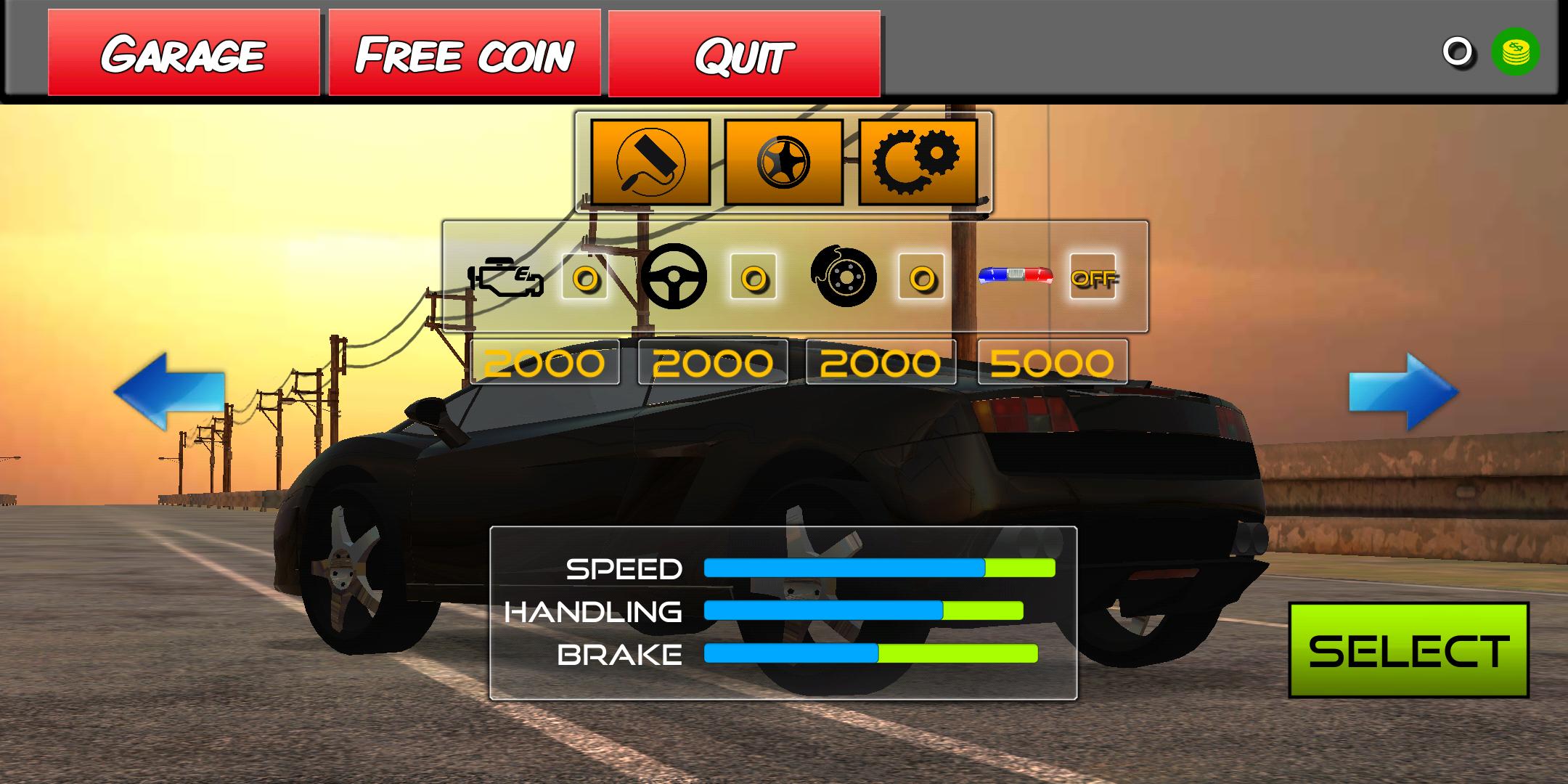 Araba Yarışı 0.1 Screenshot 1