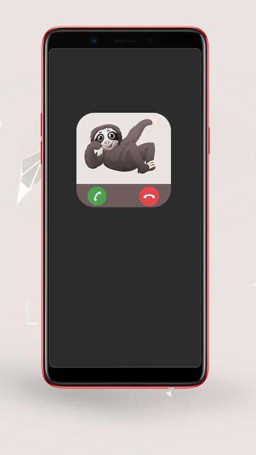 Sloth Fake Call 1.0 Screenshot 2