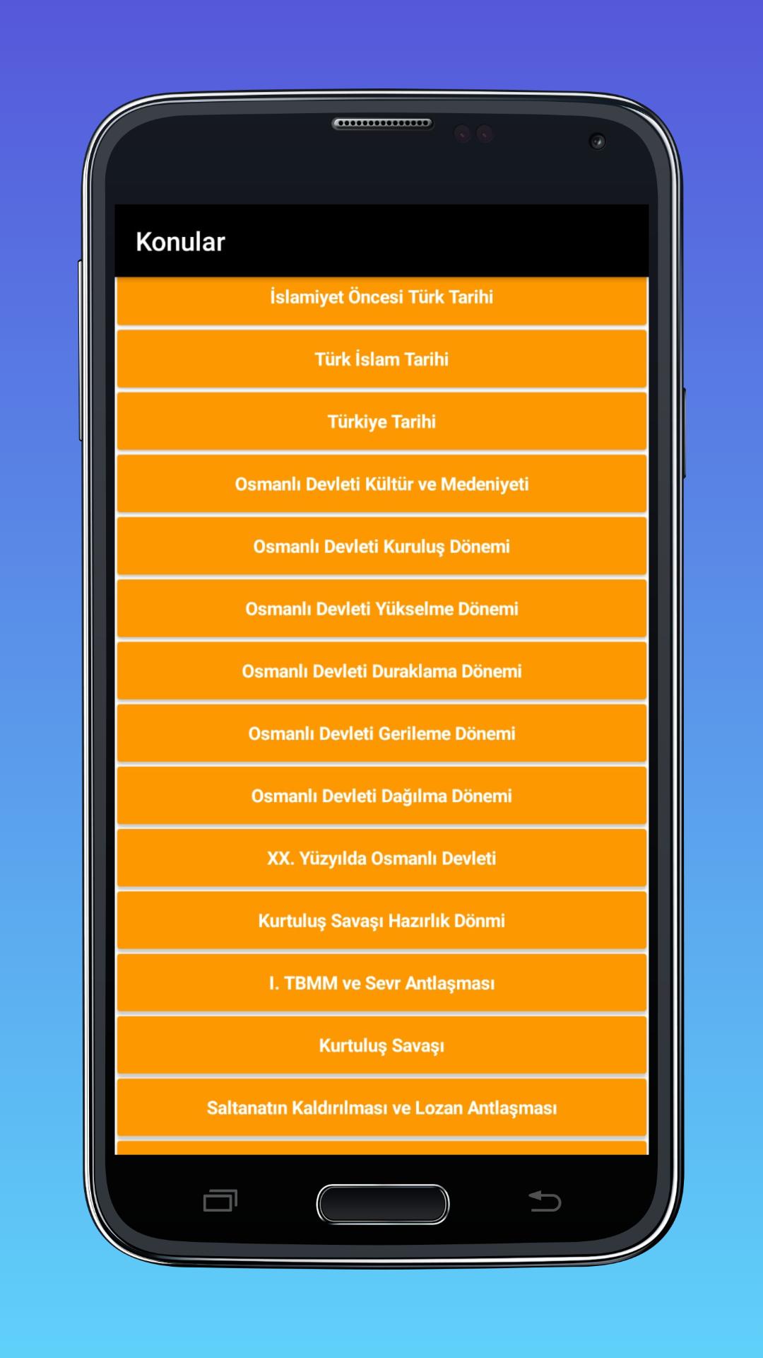 KPSS Tarih Nokta Atışı Soru Cevap 1.7 Screenshot 2