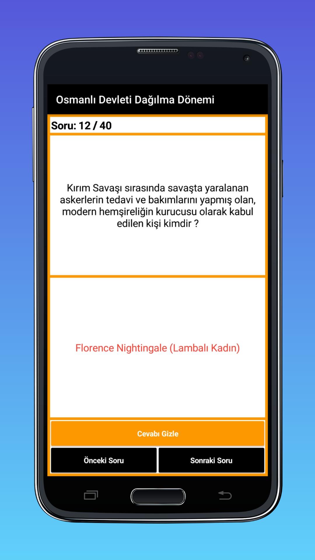 KPSS Tarih Nokta Atışı Soru Cevap 1.7 Screenshot 4