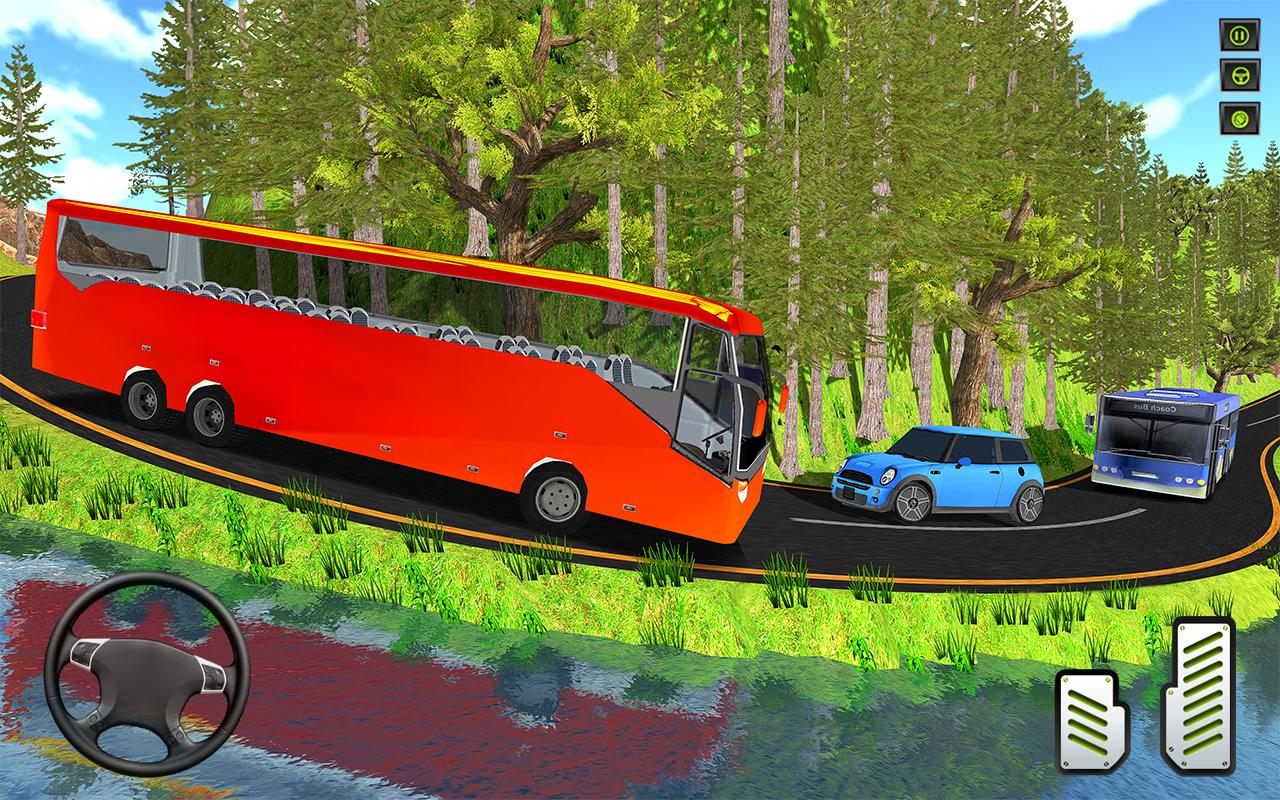 Offroad Mountains Bus Driving Simulator:Coach Game 1.0 Screenshot 1