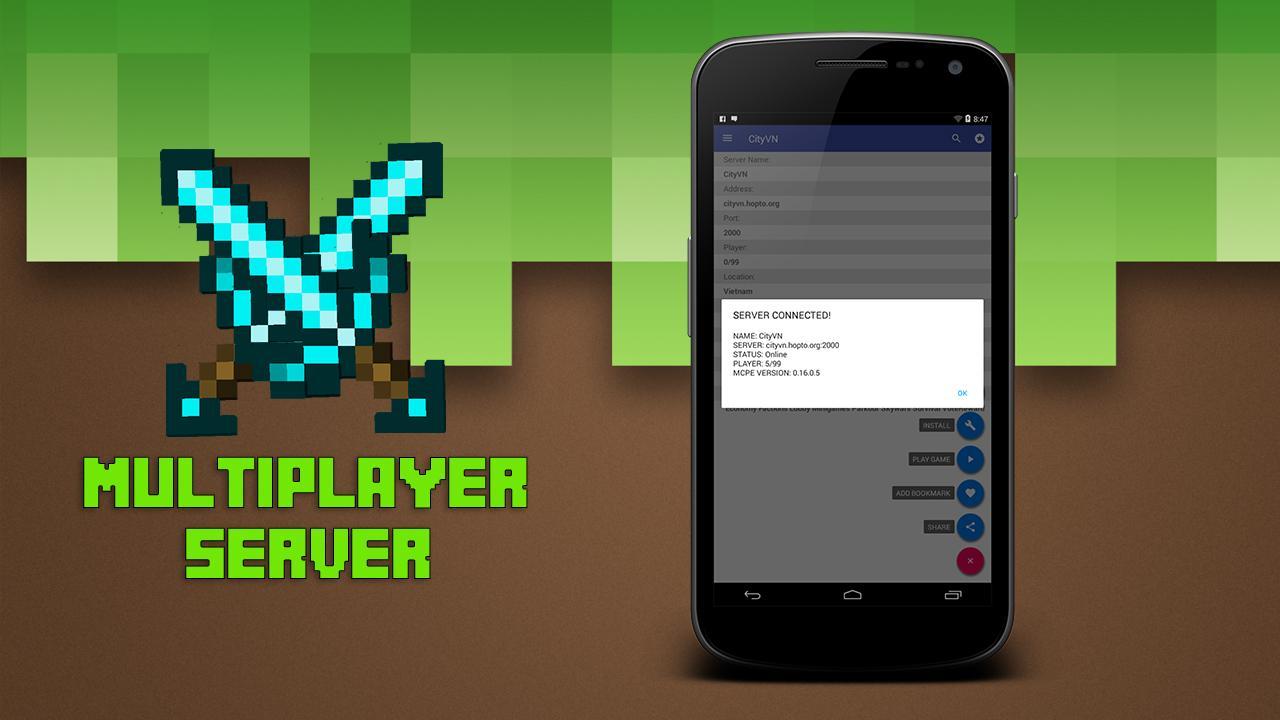 Multiplayer for Minecraft PE 2.5 Screenshot 1