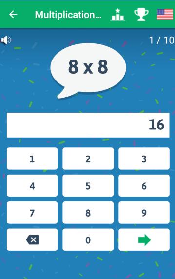 Multiplication Tables - Free Math Game 1.86 Screenshot 7