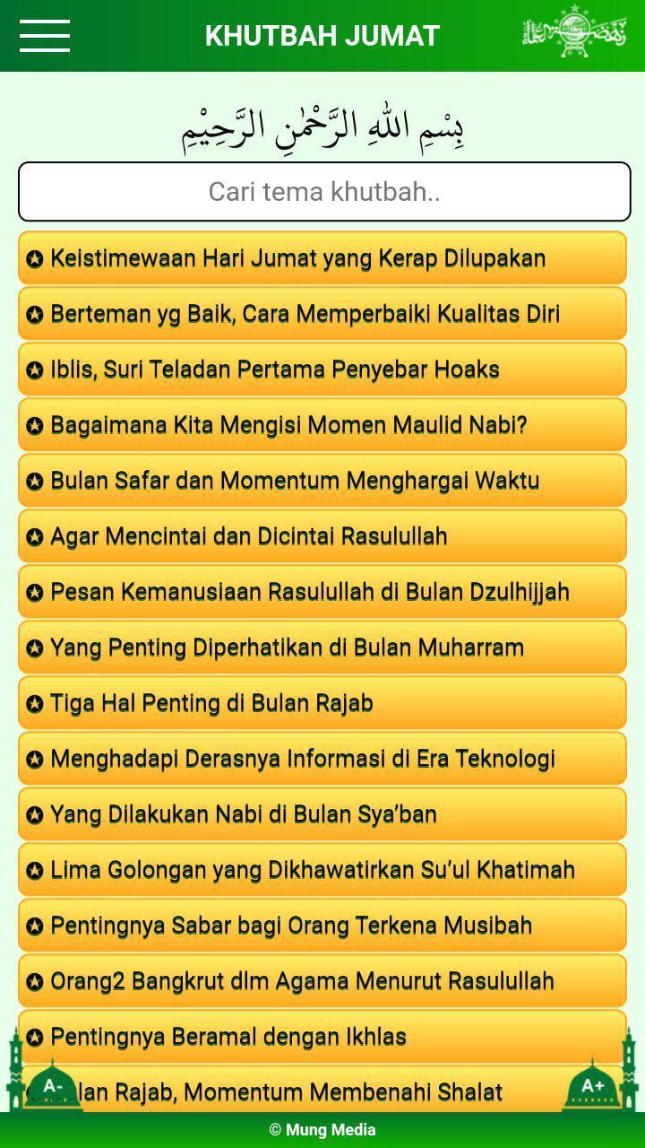 Khutbah Jumat NU 1.8.9 Screenshot 4